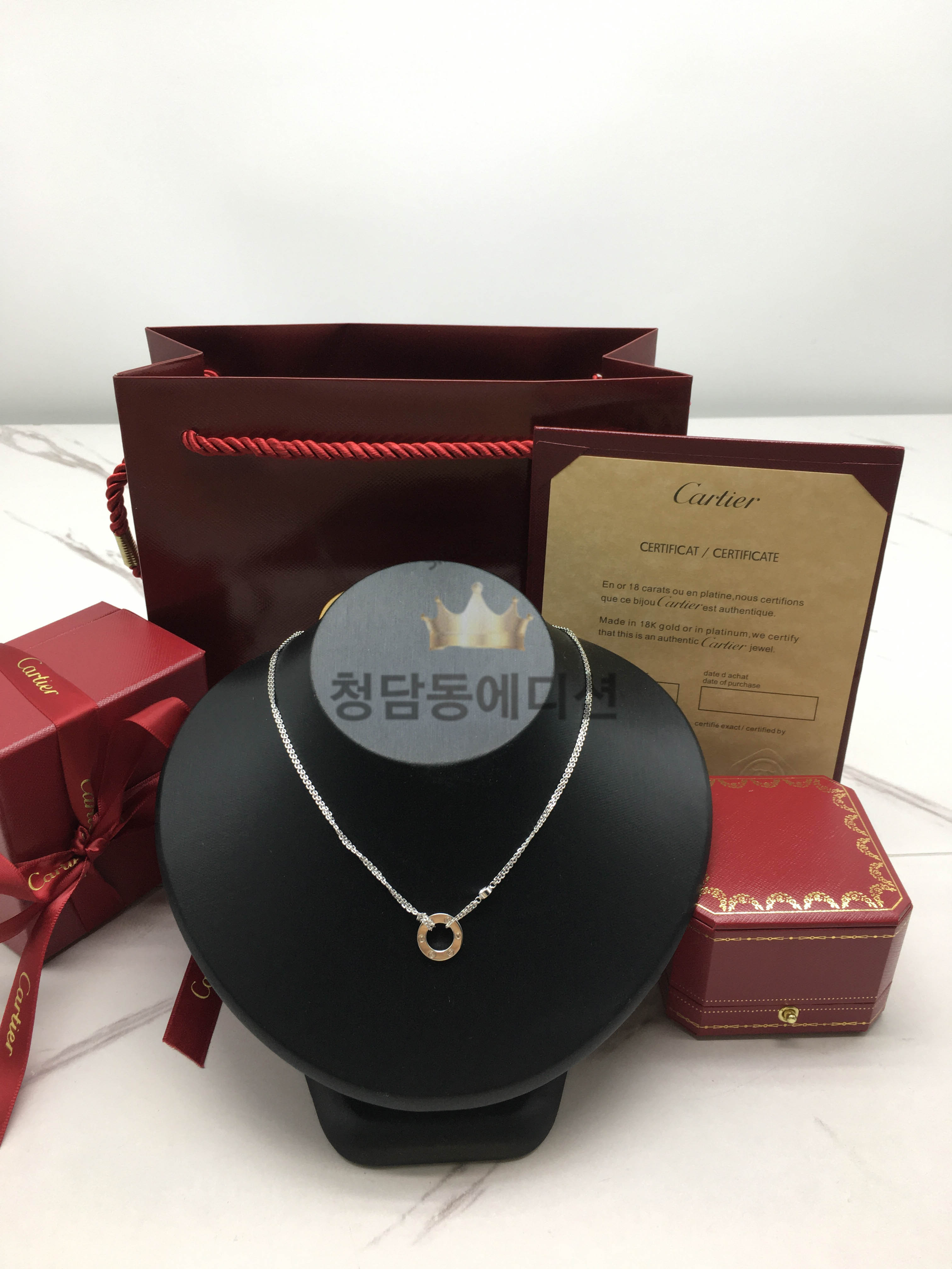 까르띠에 cartier 러브 목걸이 (3COLOR)