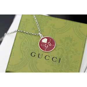 구찌 GG 다이아 각인 목걸이