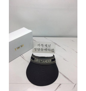 디올 캡모자 (컬러 블랙, 베이지)