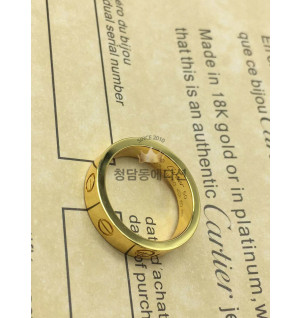 까르띠에 러브 링 (컬러 옐로우골드)