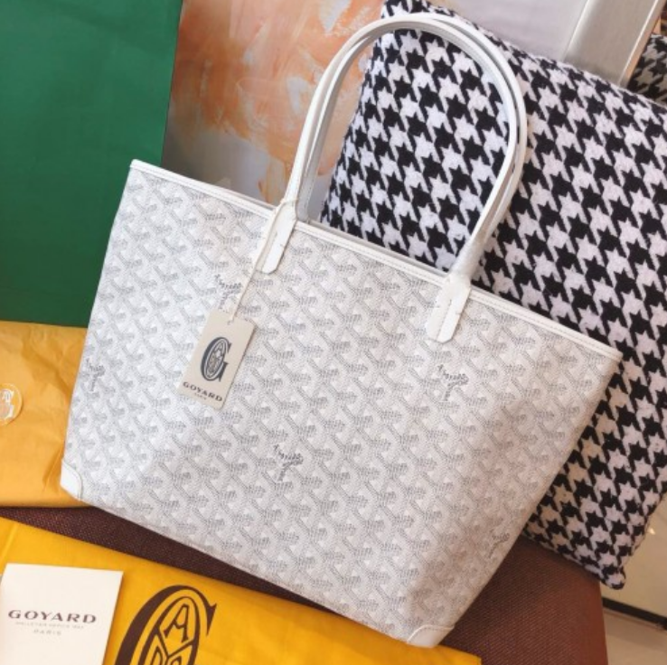 고야드 아르투아 지퍼달린 쇼퍼백 PM / MM (컬러 화이트)