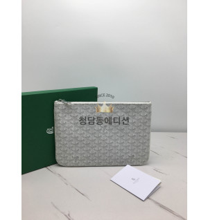 고야드 세나 클러치 MM /GM (컬러 화이트)