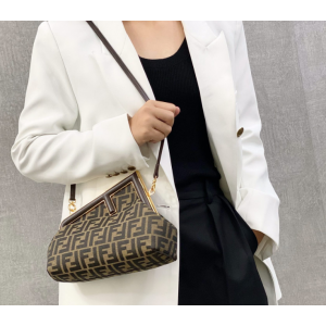 펜디 패브릭 퍼스트백