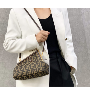 펜디 패브릭 퍼스트백