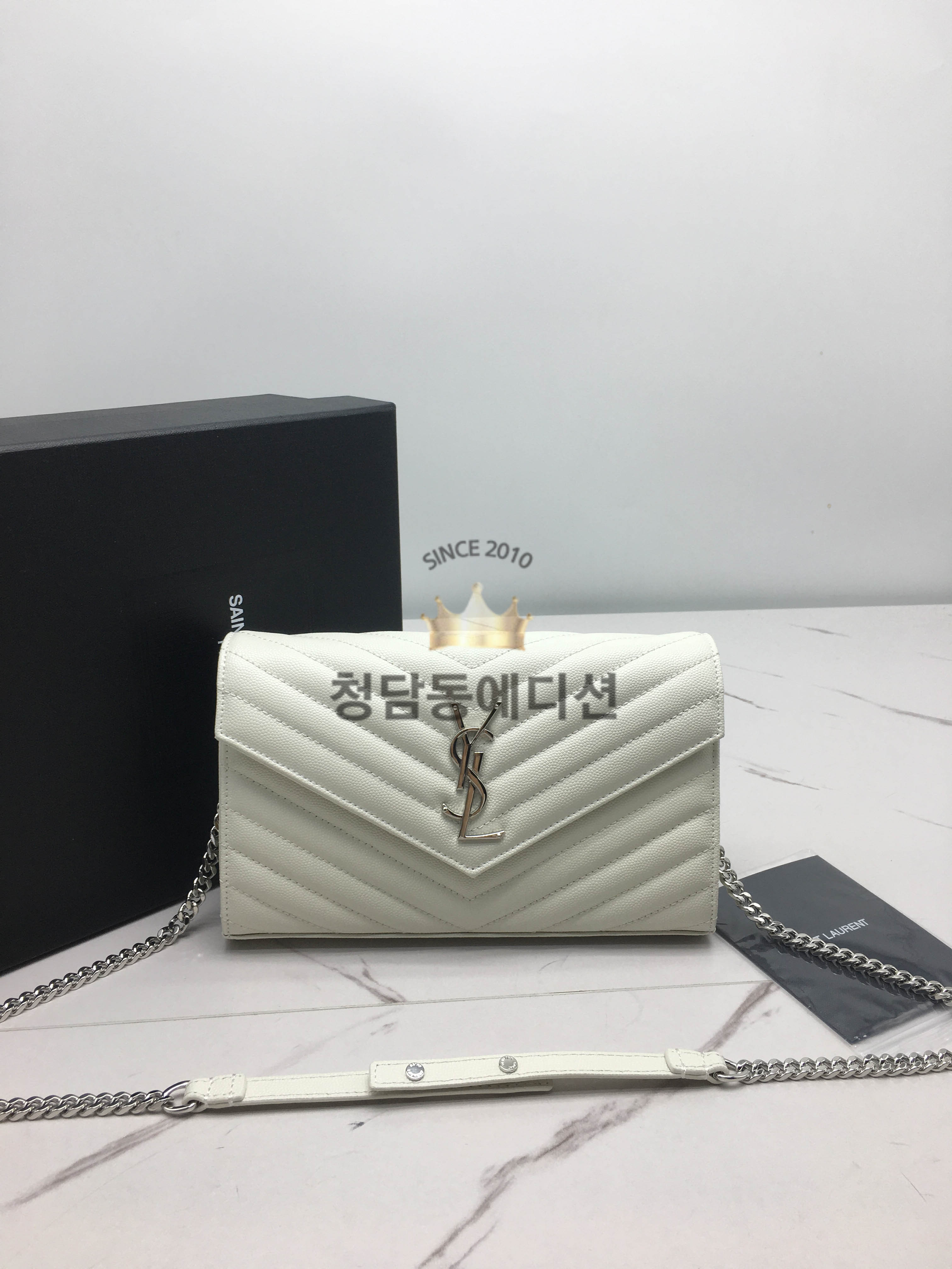 생로랑 엔벨로프 체인 숄더백 377828 (하이엔드급)