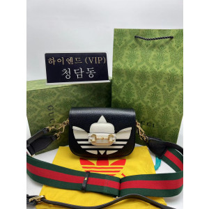 구찌 GG x ADIDAS 콜라보 1955 홀스빗 숄더백 658574 (4COLOR)
