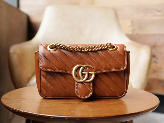 구찌 마몬트 마틀라세 미니 숄더백 446744 / 22CM 