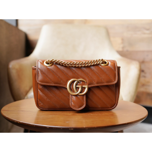 구찌 마몬트 마틀라세 미니 숄더백 446744 / 22CM 