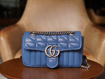 구찌 마몬트 마틀라세 미니 숄더백 446744 / 22CM