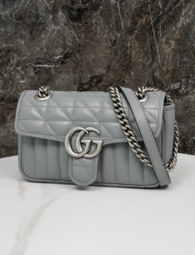 구찌 마몬트 마틀라세 미니 숄더백 446744 / 22CM 