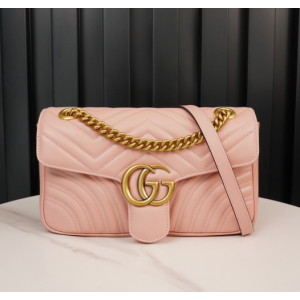 구찌 마몬트 마틀라세 미니 숄더백 446744 / 22CM