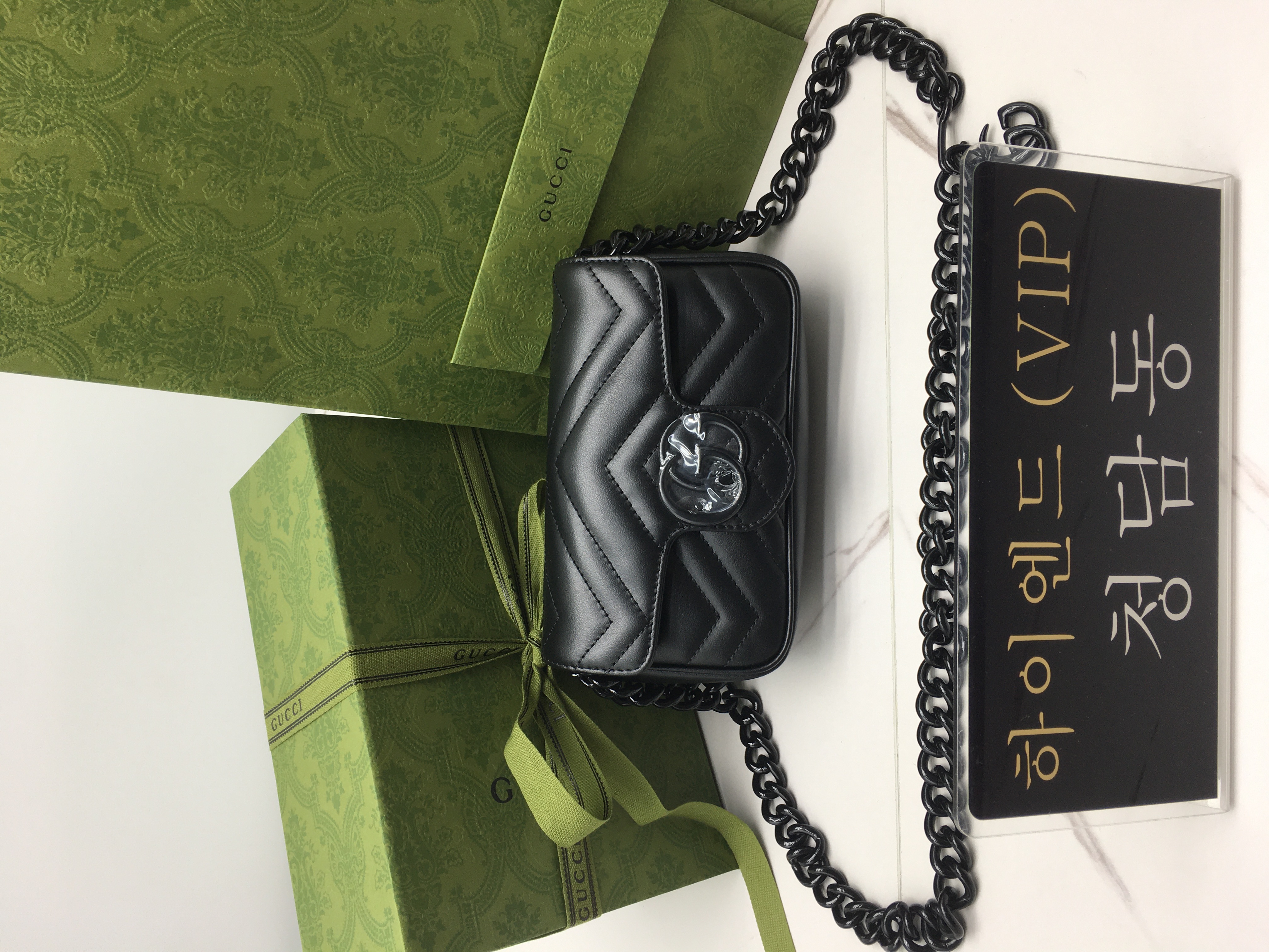 구찌 마몬트 마틀라세 벨트백 699757