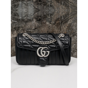 구찌 마몬트 마틀라세 스몰 숄더백 443497