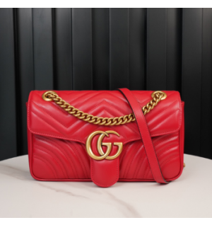 구찌 마몬트 마틀라세 스몰 숄더백 443497 