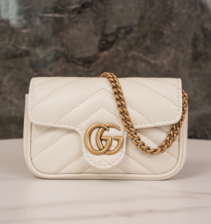 구찌 마몬트 마틀라세 체인월릿 575161 미니백