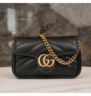 구찌 마몬트 마틀라세 체인월릿 575161 미니백 