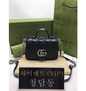 구찌 마몬트 미니 탑핸들 숄더백 547260