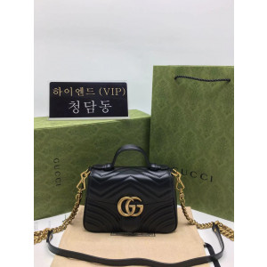 구찌 마몬트 미니 탑핸들 숄더백 547260