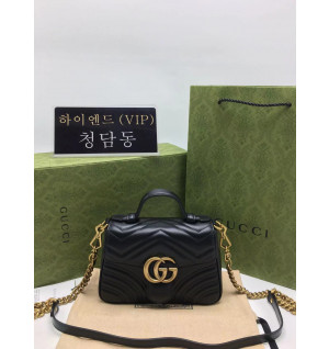 구찌 마몬트 미니 탑핸들 숄더백 547260