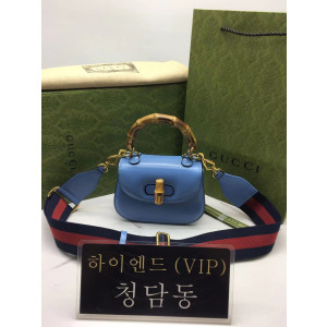 구찌 뱀부 미니 탑핸들백 686864