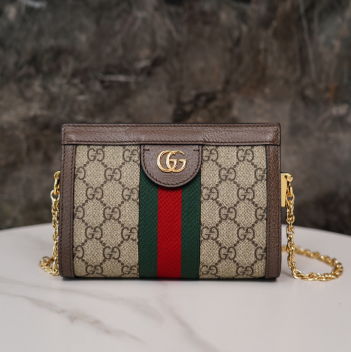 구찌 오피디아 GG 수프림 미니 숄더백 602676