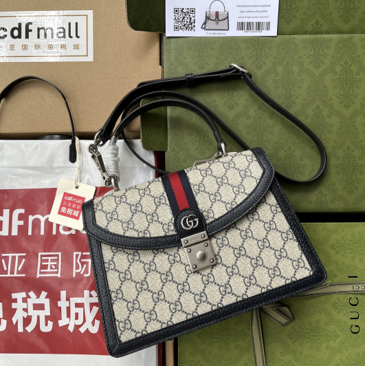 구찌 오피디아 웹 디테일 스몰 GG 숄더백 651055 