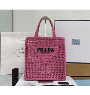 프라다 라피아 토트백 (하이엔드급)