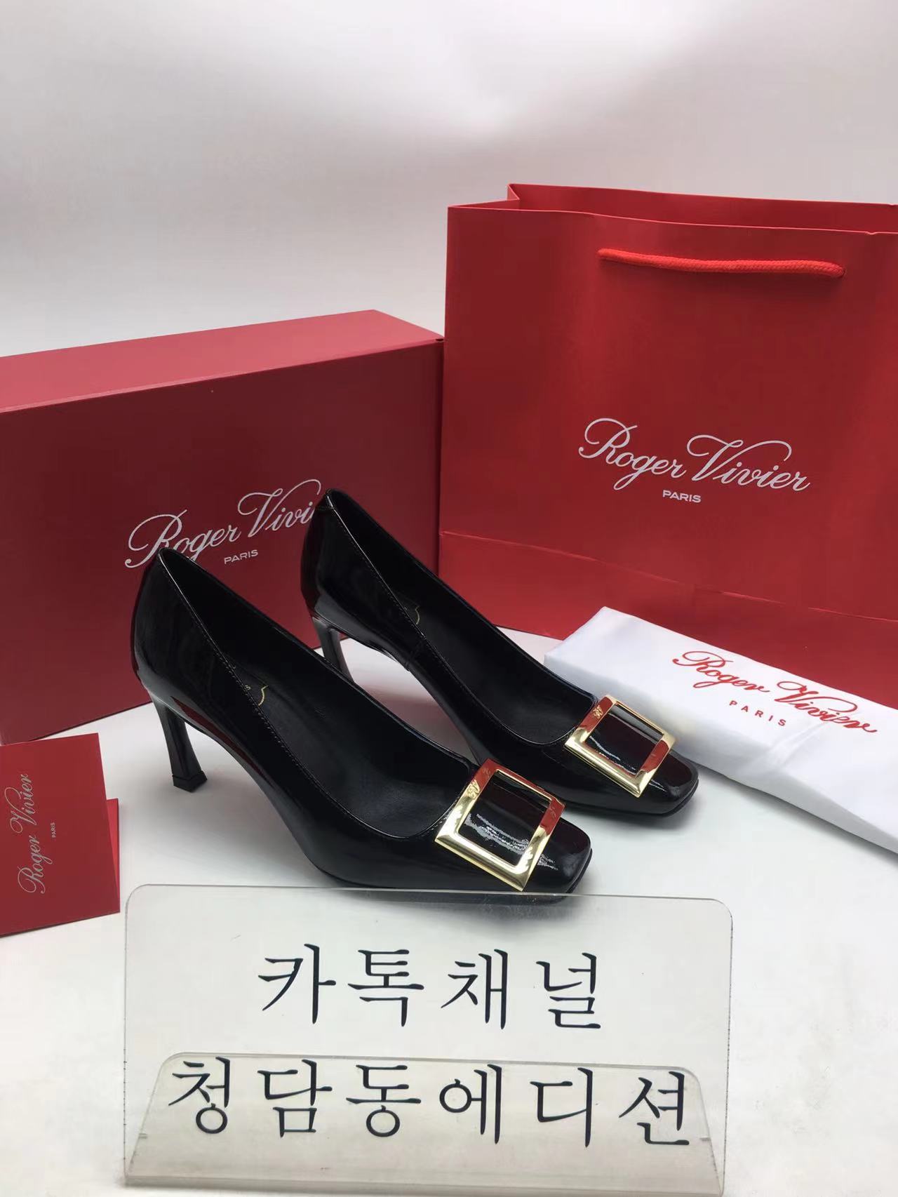 로저비비에 펌프스 7.5cm