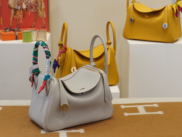 에르메스 린디26 금장 올수공 (컬러 Gris Perle)