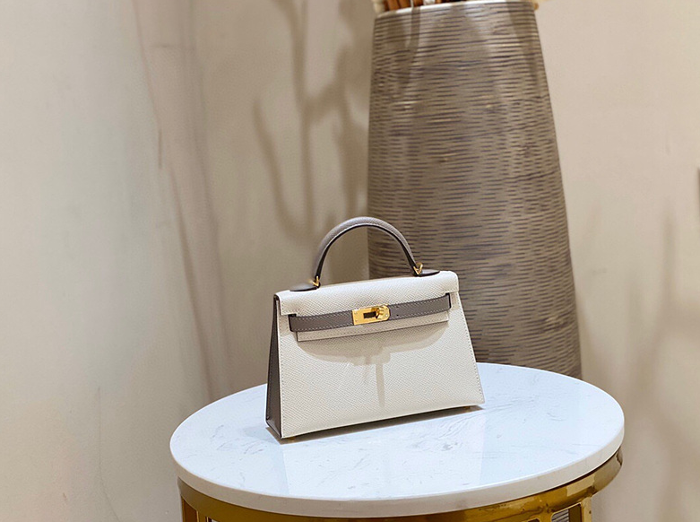 에르메스 미니 켈리백 올수공 2세대 커스텀 컬러 매칭 