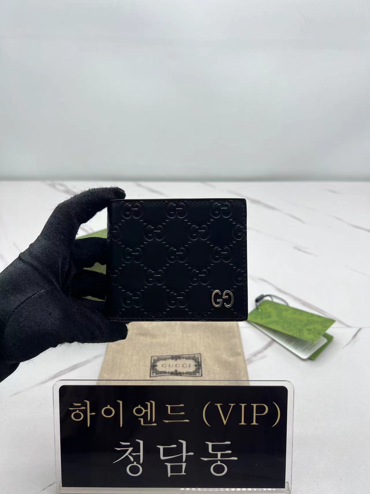 구찌 마이크로 씨마 반지갑 473916