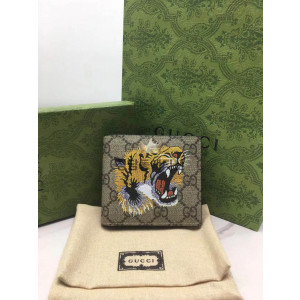 구찌 타이거 프린트 반지갑 451268