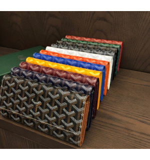 고야드 바렌 플랩 장지갑 (스트랩.ver)