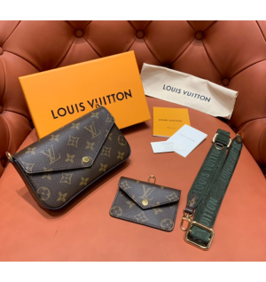 루이비통 모노그램 펠리시 스트랩&고 M80091