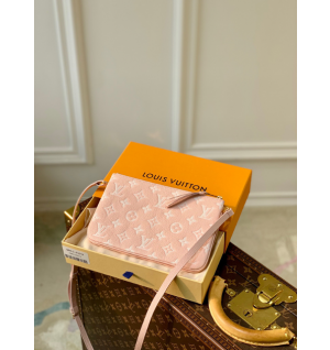 루이비통 한정판 더블집 포쉐트 핑크 M81429