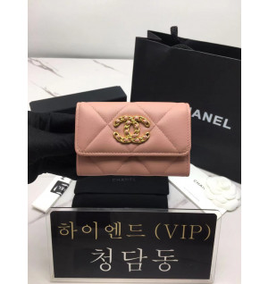 샤넬 19 카드지갑