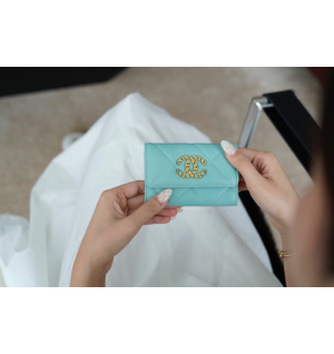 샤넬 19 카드지갑