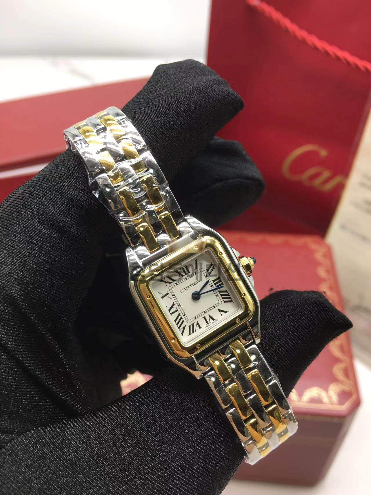 까르띠에 팬더 드 까르띠에 콤비 (스몰,미디움)