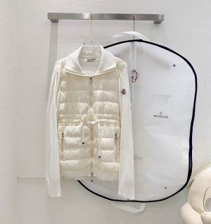 몽클레어 패딩 가디건 (아이보리 / 블랙 2COLOR)