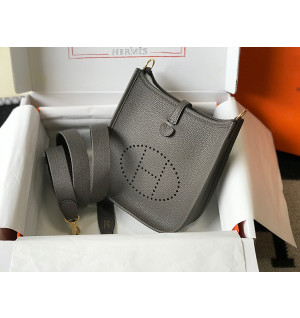 에르메스 에블린 미니백 반수공