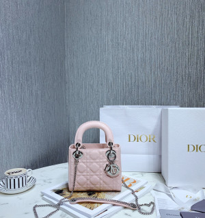 디올 레이디백 17cm (버클색상 금장)