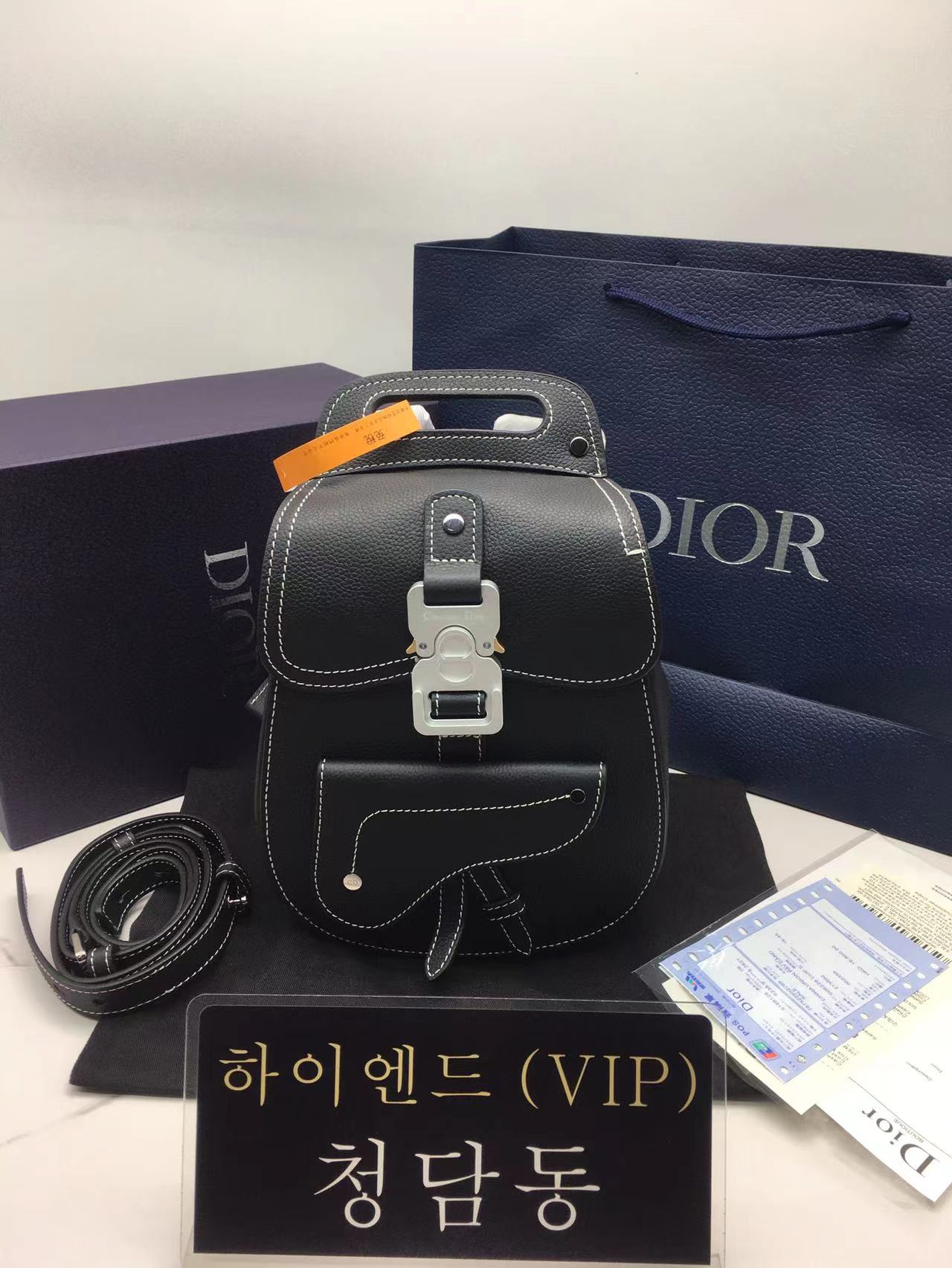 디올 CD 갤롭 백팩