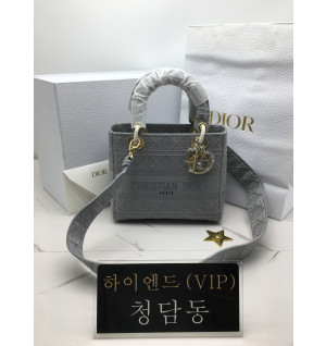 디올 레이디 D LITE 백 미디움