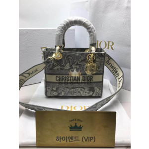 디올 레이디 D LITE 백 미디움