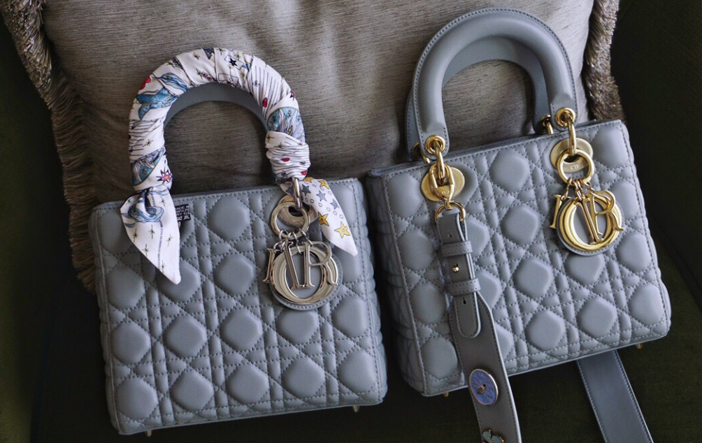 디올 레이디백 스몰 (램스킨) (upgrade ver.)