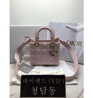 디올 레이디백 스몰 (램스킨) (upgrade ver.)