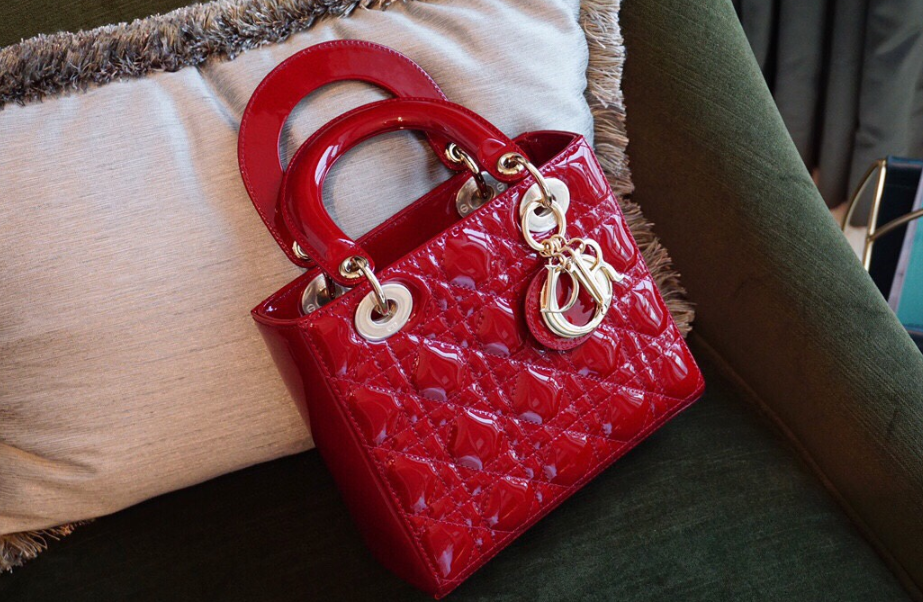 디올 레이디백 스몰 (카프스킨) (upgrade ver.)