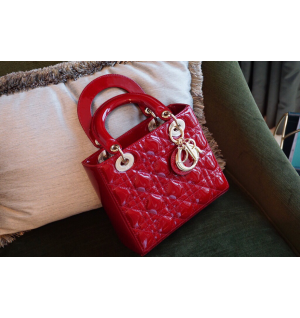 디올 레이디백 스몰 (카프스킨) (upgrade ver.)