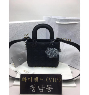 디올 울트라 매트 레이디백 스몰 (upgrade ver.)