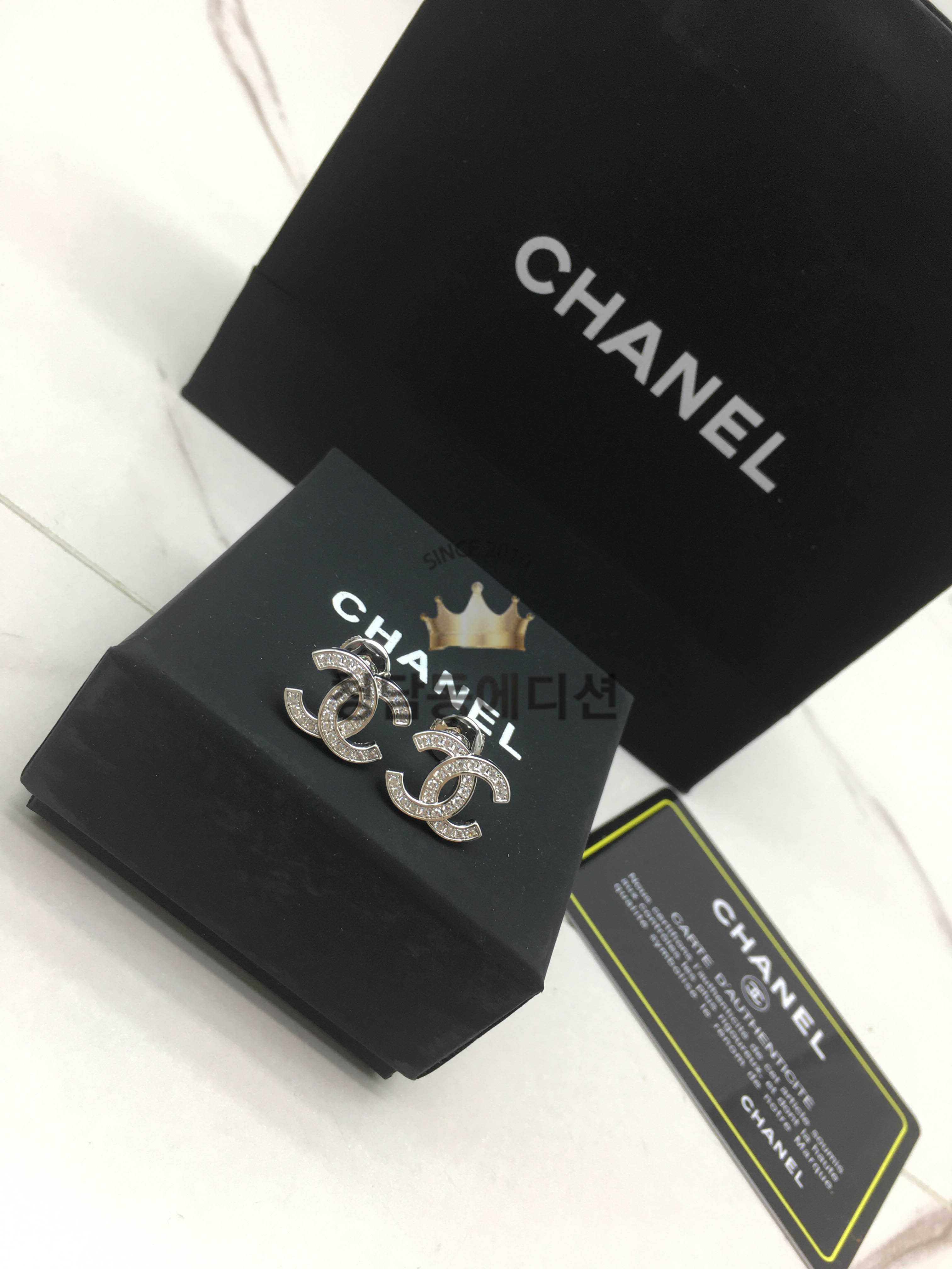 샤넬 CC 귀걸이
